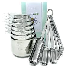 stainless steel mering cups and