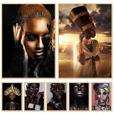 Wcic New African Art Black Woman