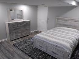 Quality brands of laminate flooring could easily pass for more expensive exotic woods like teak or bamboo. Guest Bedroom Rustic Modern Design For Guests