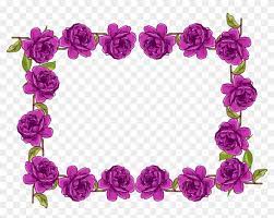 rose border clip art png rose flower
