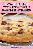 Do you need parchment paper for gingerbread cookies?