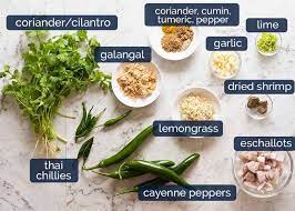 Thai Green Curry Paste From Scratch gambar png