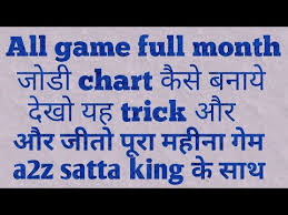 All Game Full Month Jodi Chart Granted Pass 16 12 2018