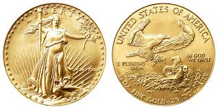 1987 American Gold Eagle Bullion Coin Mcmlxxxvii 25 Half