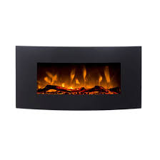 Curved Screen Electric Led Fireplace