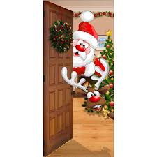 My Door Decor 36 In X 80 In Santa And