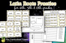 latin roots resources the curriculum