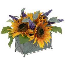 sunflower lavender arrangement