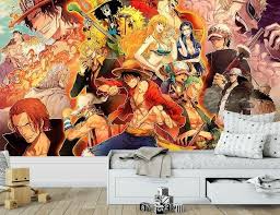 wall mural one piece end luffy