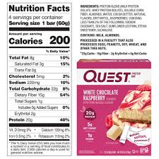 quest protein bars 20g high protein