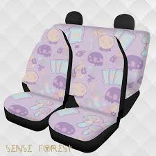 Y Kawaii Pastel Goth Car Seat