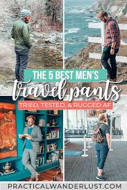 the 4 best travel pants for men in 2024