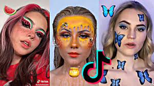 makeup inspired by emoji tiktok