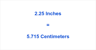 How to Calculate 2.25″ in cm ▷ The Best Calculator.