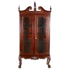 gany wood china cabinet hutch for