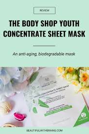 body youth concentrate sheet mask