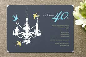 Elegant Birthday Invites Invitation Cards