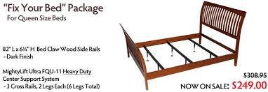 bed frame parts bed side rails