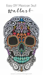 Diy Mexican Skull Wall Art