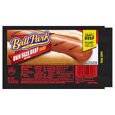 ball park beef franks bun size 15 oz