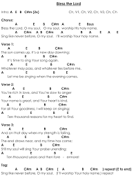 10000 Reasons Chord Chart Hymns Guitar Songs Music