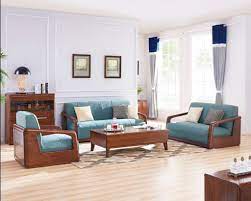 mid century teak wood sofa set in karur