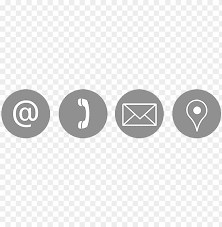 contact icons for word png transpa