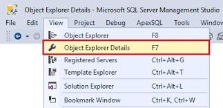 new tables in sql server with ssms