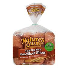 whole wheat hot dog buns