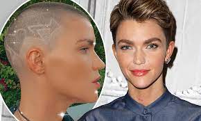 Ruby Rose shows off quirky new buzz cut inspired by The Last Airbender |  Daily Mail Online