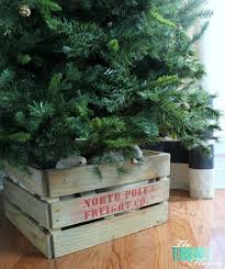 christmas tree stand ideas with diy charm