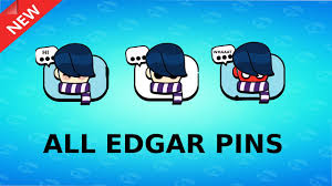 His super will slowly charge over time. All Edgar Pins Brawl Stars Youtube