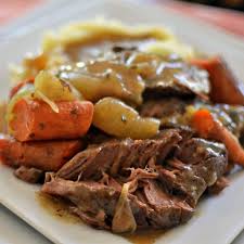 Balsamic pork roast, crock pot pork roast, pork shoulder roast crock pot, pork shoulder roast recipe, slow cooker pork roast. Slow Cooker Pot Roast Recipe Small Town Woman