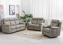 milano leather full electric reclining