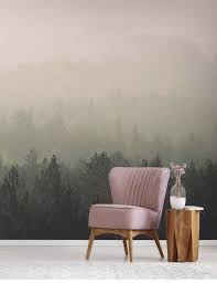 vintage forest wall mural feathr