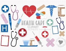 Health Care Clipart Nursing Hospital Healthcare Nurse and | Etsy Denmark
