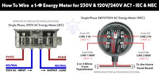 Install A 1 Phase Kwh Energy Meter