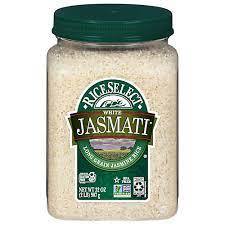 rice select jasmati long grain jasmine