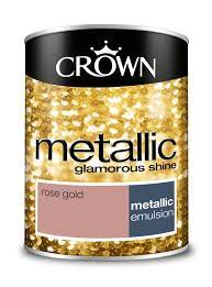 1 25 Crown Metallics Rose Gold
