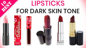 best lipsticks for dark skin tone women