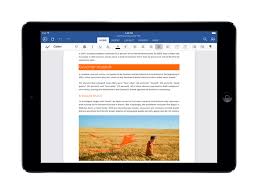 Microsoft Office For Ipad Arrives Word Excel Amp
