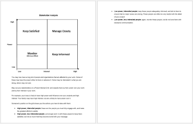 Stakeholder Analysis Template 13 Examples For Excel Word And Pdf