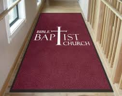 church custom logo rugs