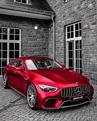 candy apple red car mercedes paint by