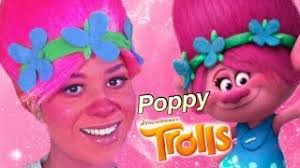 trolls poppy makeup tutorial for