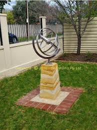 Stainless Garden Armillary Sphere