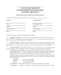 Home Construction Contract Template