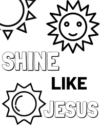 Download and print out this let your light shine coloring page. Free Printable Bible Verse Coloring Pages Raise Your Sword