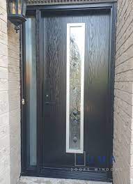 Fiberglass Front Door With Off Set