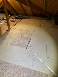 pressboard attic walkway general